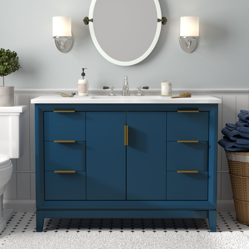 Ivy Bronx Tappahannock 48" Single Bathroom Vanity Set & Reviews Wayfair